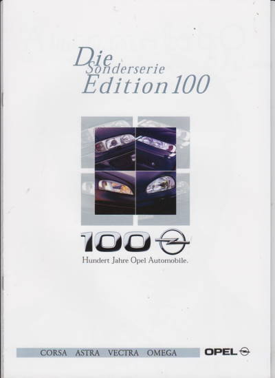 Edel: Opel Edition 100 1999