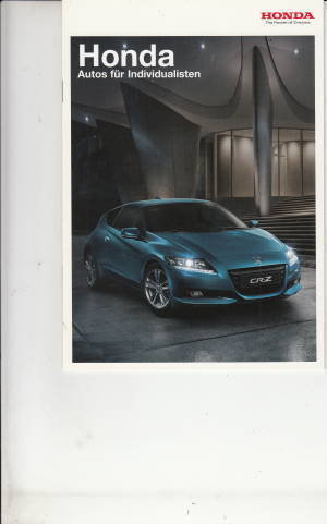 Honda Programm 2010 - Cooler Prospekt