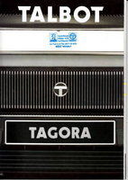 Talbot Tagora Autoprospekte