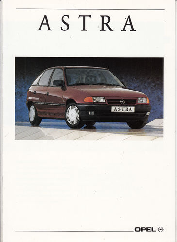 Kompakt: Opel Astra 9 - 1991