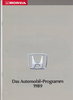Klasse: Honda Programm 1989