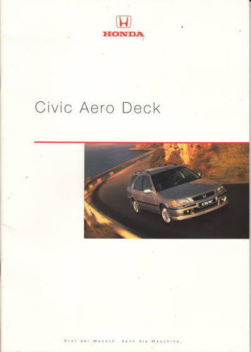 Aufregend: Honda Civic Aero Deck 1998