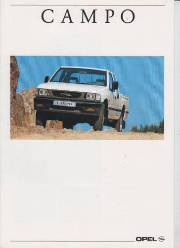 Leicht: Opel Campo 1991