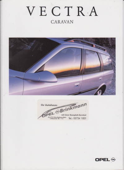 Ambiente: Opel Vectra Caravan 1996