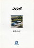 Prospekt Zubehör Peugeot 206 2002