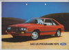 Ford US- PKW Programm 1979
