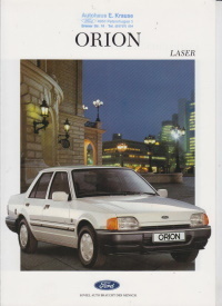 Polster: Ford Orion Laser 1989