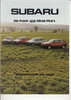 Subaru Front + Allrad PKW 1981