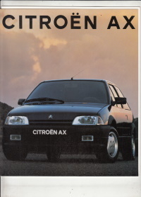 Freiheit: Citroen AX 1991 + techn. Daten