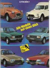 Alle auf einen Blick: Citroen 1982