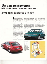 Sparsam: Mazda 626 GLX