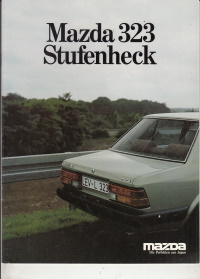 Heckmeck: Mazda 323 Stufenheck 1981