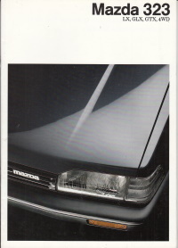 Mazda 323 LX GLX GTX 4WD 1989