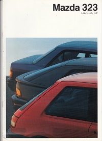 Mazda 323 LX GLX GT 1989