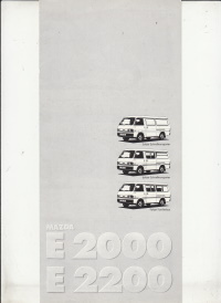 Kurz: Mazda E 2000 1984