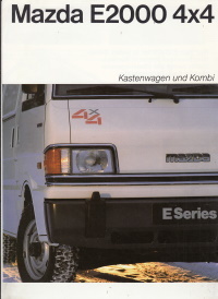 Kraftwerk: Mazda E 2000 4x4 1987