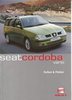 Farbkarte Seat Cordoba vario 1999