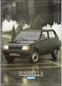 Unter der Haube: Seat Marbella 1987