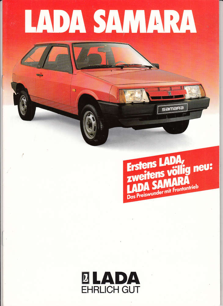 Frontantrieb: Lada Samara 1986