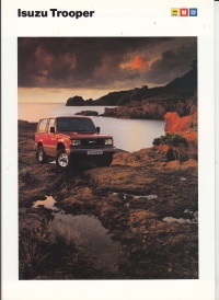 Abenteuer: Isuzu Trooper 1990