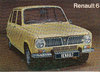 alter Prospekt Renault 6