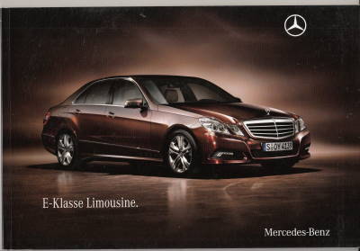 Limousine: Mercedes E Klasse 2009