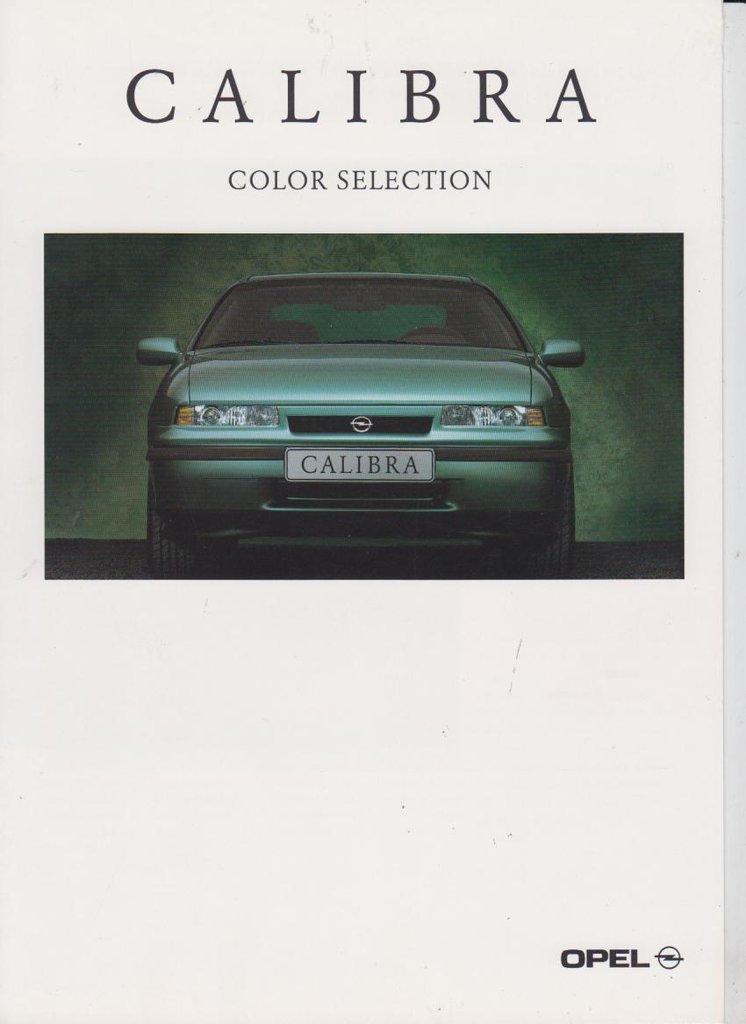 Opel Calibra Bermudagrün 1994