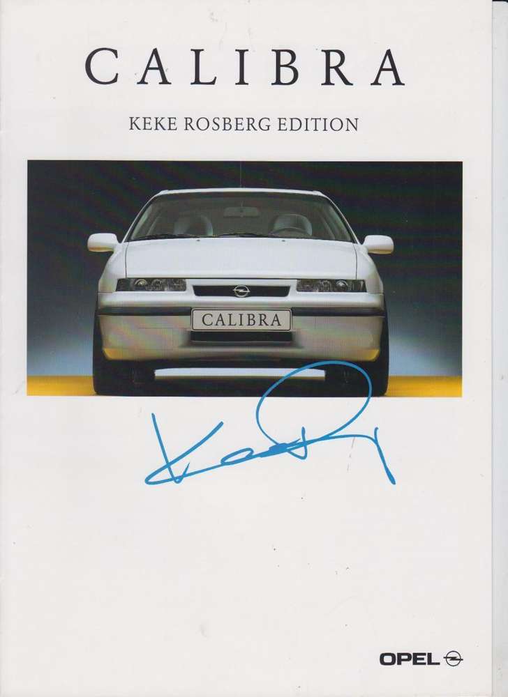 unbeschreiblich: Opel Calibra Keke Rosberg 1994
