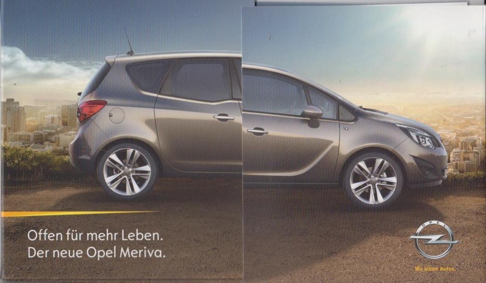 Selten: Opel Meriva 2010