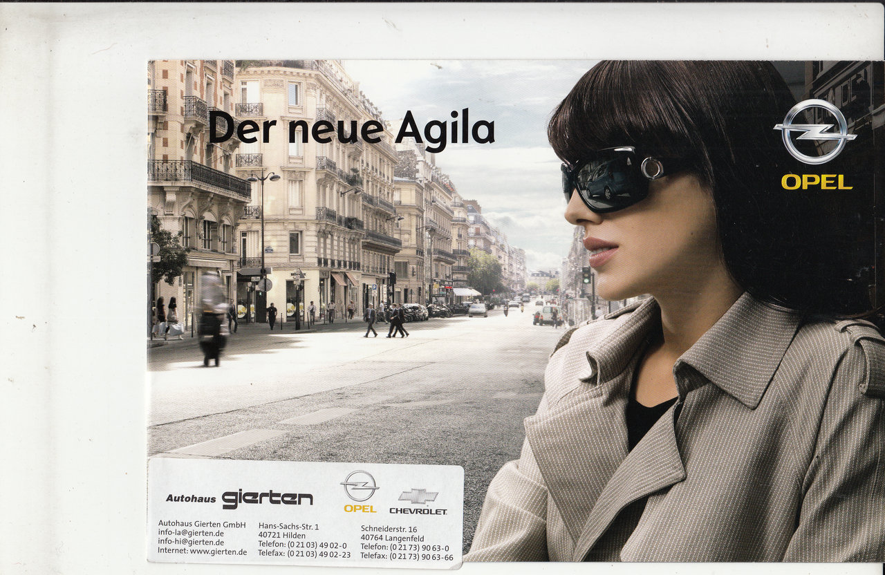 Der neue Agila 8 - 2007