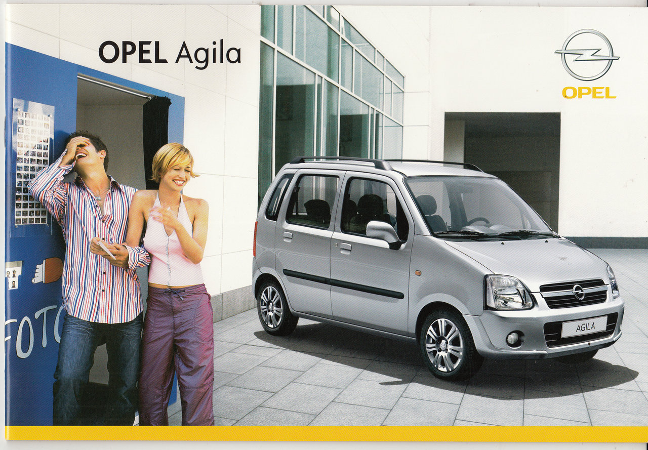 Opel Agila Broschüre 8 -  2006