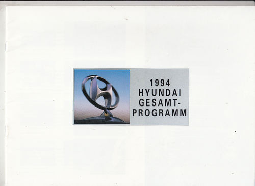 Hyundai Automobilprogramm 1994