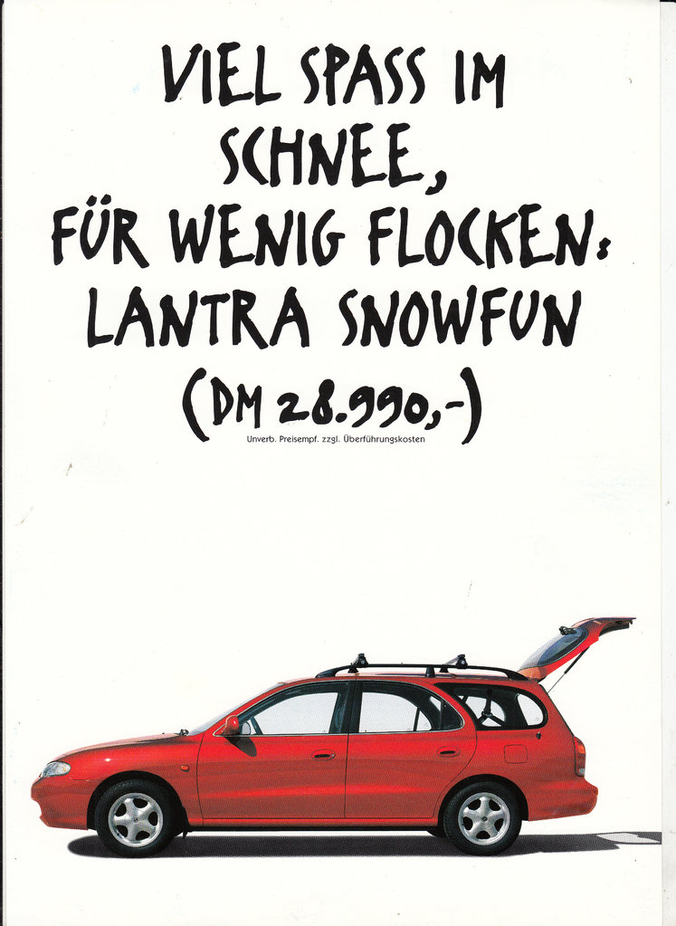 Snowfun: Hyundai Lantra
