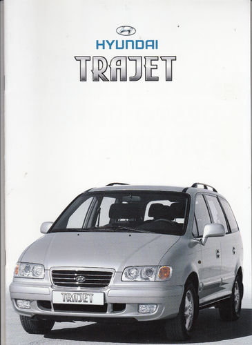 Gesicht: Hyundai  Trajet Prospekt 2001