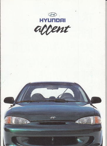 Abfahren: Hyundai  Accent 1996