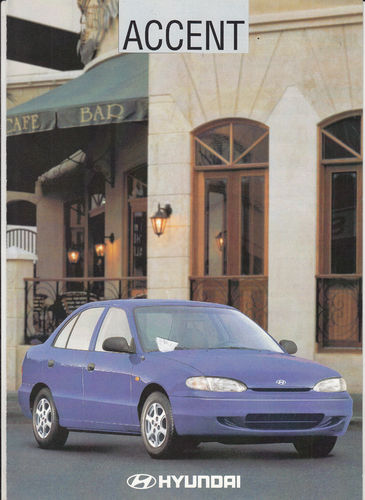 Setzt Akzente: Hyundai  Accent Autoprospekt