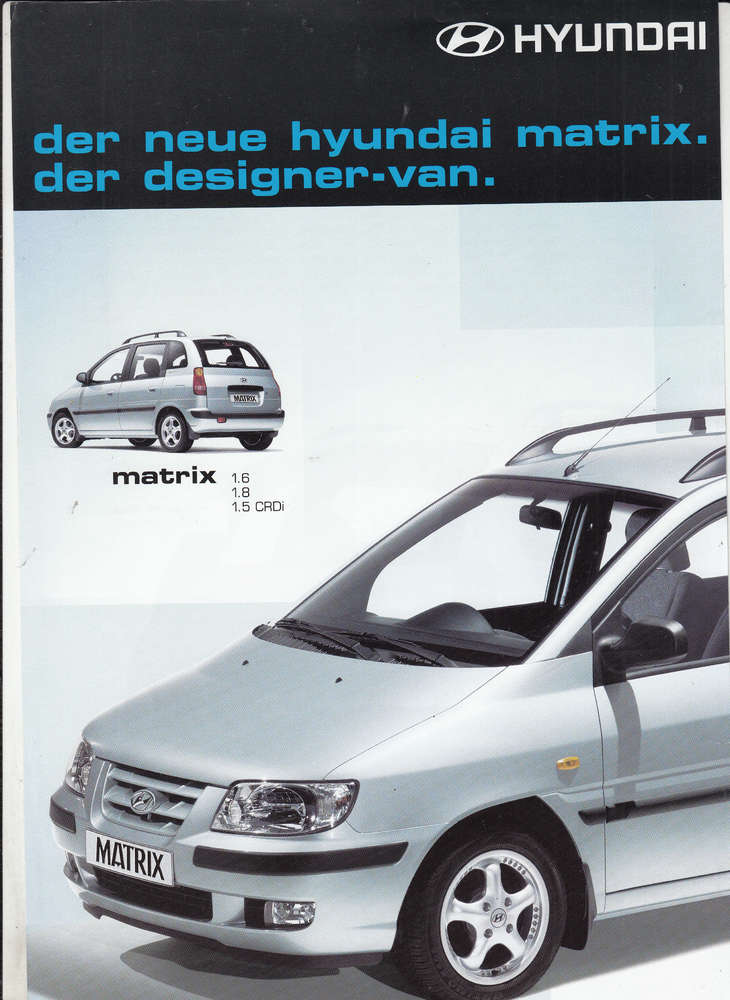 Design pur: Hyundai Matrix 2001