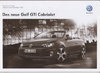 Preisliste VW Golf GTI Cabriolet 4-2012