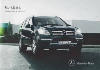 Mercedes GL die Preise  Mai 2011