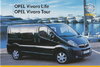 Opel Vivaro Life . Tour Broschüre 2007