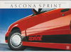 Limitiert: Opel Ascona Sprint 4- 1987