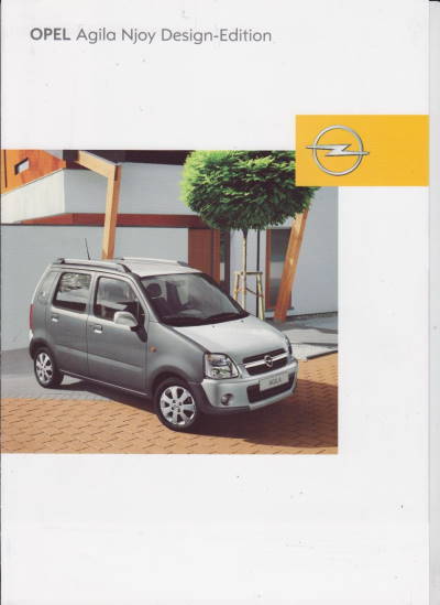Opel Agila Njoy Design Edition 7 - 2003