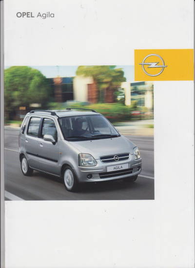 Einparkhilfe: Opel Agila 12 - 2002