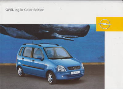 Schick: Opel Agila Color Edition 4 - 2002