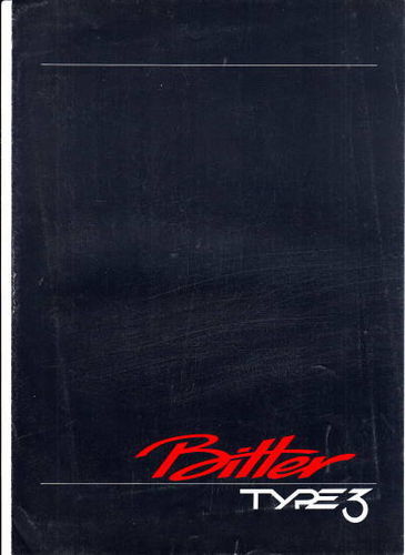 Bitter Type 3 klassisch schön