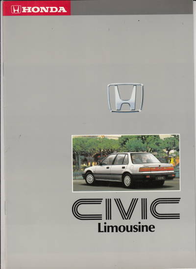 Honda Civic Limousine Auto-Prospekt