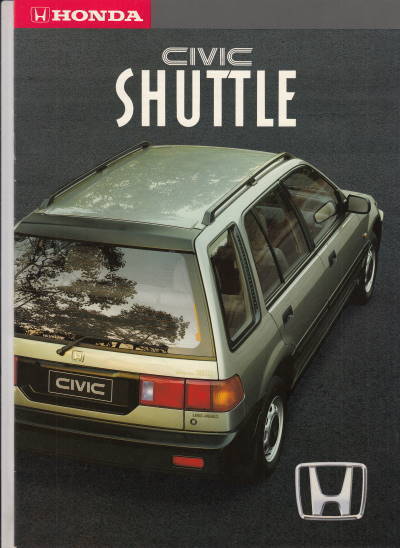 toller Prospekt zum Honda Civic Shuttle