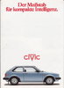 Prospekt kompakte Intelligenz: Honda Civic