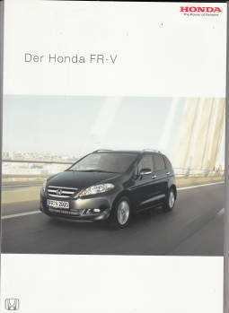 Stimmig: Honda FR-V Prospekt 2004