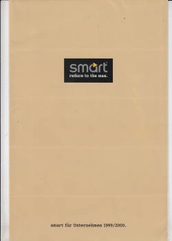 Prospekt Smart für Unternehmen 1999 - 2000